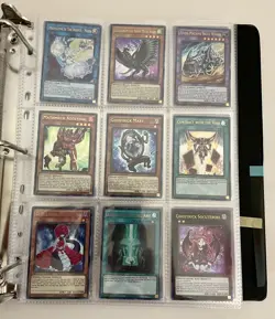 Yugioh 100 Foil Card Binder Lot Dark Magician Blue-Eyes White Dragon Gate Guard - Image 5