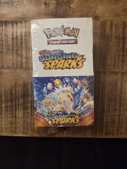 Pokemon TCG Surging Sparks Half Booster Box 18 Packs Factory Sealed UK Seller - Image 1