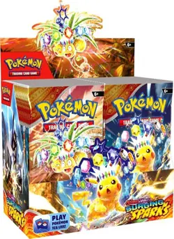 Pokemon TCG - Scarlet & Violet - Surging Sparks Booster Box - Factory Sealed - Image 4