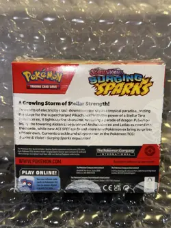 Pokemon TCG - Scarlet & Violet - Surging Sparks Booster Box - Factory Sealed - Image 3