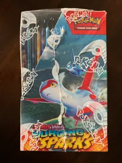 Pokemon TCG Scarlet Violet Surging Sparks Booster Box Factory Sealed SV08 - Image 3