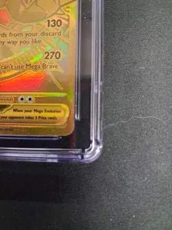 2025 POKEMON MEGA ULTRA RARE #188/132 MEGA LUCARIO EX CGC 10 GEM MINT - Image 3