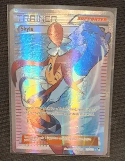 Skyla 122/122 Pokemon Breakpoint Full Art Ultra Rare Card - Image 1