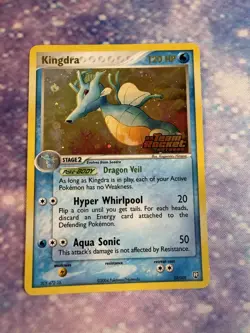 Kingdra 12/109 EX Team Rocket Returns Stamped Holo Rare NM Pokemon Card - Image 1