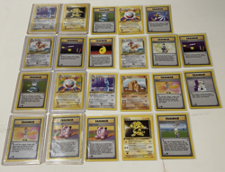 German First Edition Pokemon 22 Cards Lot Near Mint - Image 1