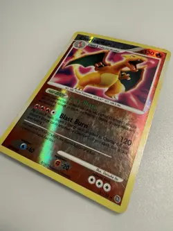 Pokemon TCG Charizard Secret Wonders Holo Rare Card 3/132 Reverse Holo - Image 2