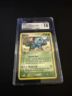 Pokemon TCG Ivysaur Card 35/100 Crystal Guardians Regular - Image 1