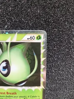 Pokemon TCG Celebi Prime 92/102 Ultra Rare HGSS Triumphant Card 2010 - Image 3