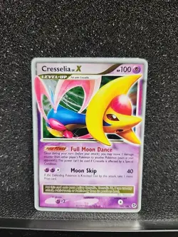 Pokemon TCG Cresselia LV.X Holo Ultra Rare Card 103/106 Great Encounters - Image 1