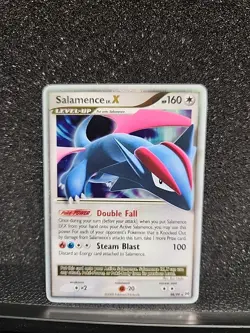 Pokemon TCG Salamence LV.X Arceus Holo Card 98/99 Rare NM - Image 1