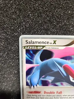 Pokemon TCG Salamence LV.X Arceus Holo Card 98/99 Rare NM - Image 2