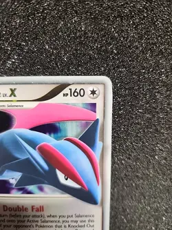 Pokemon TCG Salamence LV.X Arceus Holo Card 98/99 Rare NM - Image 3