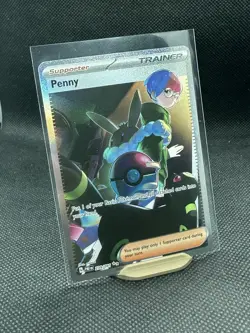 Penny - 239/091 - Pokemon Paldean Fates Special Illustration Rare Card - Image 1