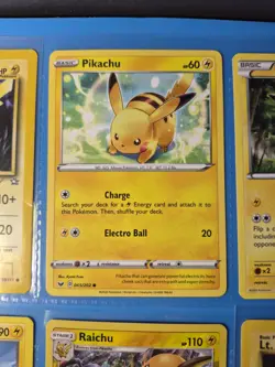Pikachu & Raichu 9-Card Lot w/ 2010 HGSS03 Black Star Promo Pokemon TCG WOTC - Image 3