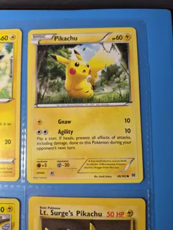 Pikachu & Raichu 9-Card Lot w/ 2010 HGSS03 Black Star Promo Pokemon TCG WOTC - Image 4
