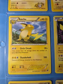 Pikachu 9-Card Lot w/ XY89 2015 & 2010 HGSS03 Black Star Promo Pokemon TCG WOTC - Image 5