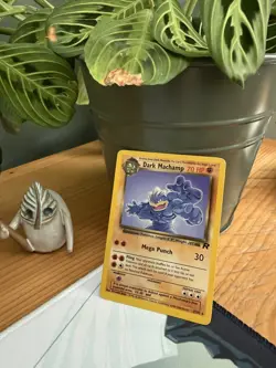 Pokemon Dark Machamp TCG Team Rocket Card 27/82 Regular Rare 💪 - Image 1