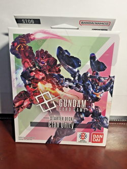 GUNDAM CARD GAME: Clan Unity Starter Deck ST06 – English Bandai in Hand ST-06 - Image 1