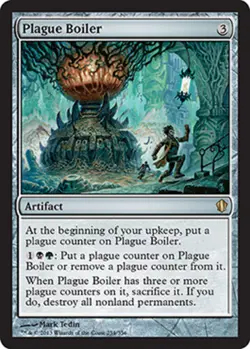 Plague Boiler x4 - Commander 2013 - NM-Mint, English - Commander 2013 - Image 1