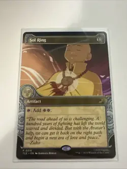 Sol Ring (Showcase) Avatar: The Last Airbender: Eternal-Legal Regular - Image 1