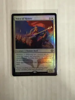 Voice of Victory NM FOIL MTG! Tarkir Dragonstorm - Image 1