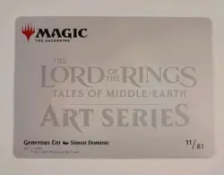Generous Ent - Art Series: The Lord of the Rings - 11/81 - MTG - Image 2