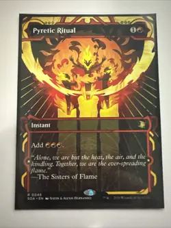 Pyretic Ritual (R) #46 Secrets of Strixhaven: Mystical Archive MTG NM - Image 1