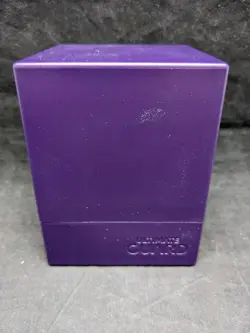 Ultimate Guard Boulder 100+ Deckbox | Standard Size Deck Case | Solid Purple - Image 1