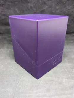 Ultimate Guard Boulder 100+ Deckbox | Standard Size Deck Case | Solid Purple - Image 5