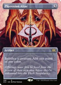 MTG Phyrexian Alter (Borderless), Double Masters 2022 #396, Excellent Condition - Image 1