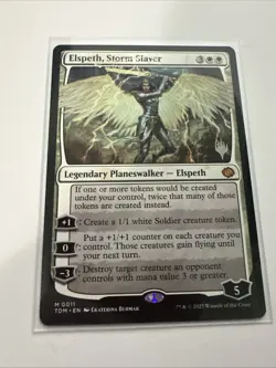 MTG Elspeth, Storm Slayer - Promo Pack, NM-Mint, English Promo Pack: Tarkir: Dra - Image 1