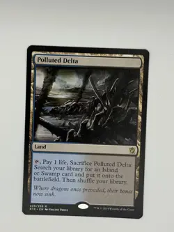 4x Polluted Delta Khans Of Tarkir NM Magic The Gathering MTG Playset - Image 3
