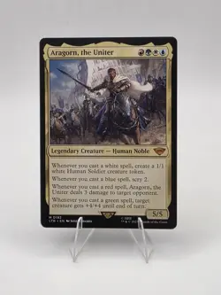 MTG - ARAGORN THE UNITER - MYTHIC - LTR - NM - Image 1