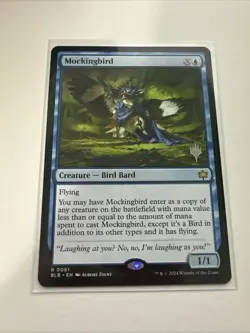 Mockingbird Promo Pack Bloomburrow MTG NM - Image 1