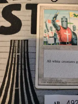 MTG Crusade 4th Edition Banned Card MP/HP Rare Reserved List Magic Card (386) - Image 5