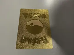 Pokemon Charizard Gold Foil Fan Art Textured Card 1999 04/102 HP120 - Image 4