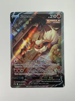 Pokemon Flareon V Promo Holo SWSH179 Sword & Shield Promos - Alternate Art - Image 1