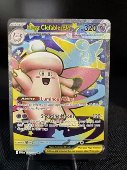 Pokemon TCG Perfect Order Mega Clefable EX Full Art Ultra Rare 103/088 - Image 1