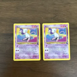 Pokemon TCG: 1999-2000 Vintage Rare -- Mew Promo #8 WOTC Black Star LP - Image 1