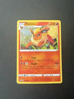 Pokemon Flareon Sword And Shield Holo Promo SWSH041 NM - Image 1