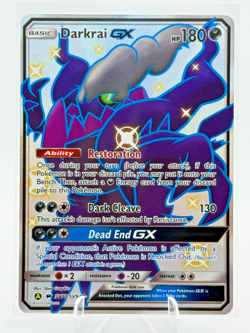 Pokemon TCG: Darkrai GX SV70/SV94 Shiny Holo Rare -Hidden Fates: Shiny Vault - Image 1