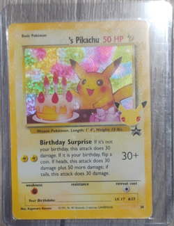 Pokemon TCG ______'s Pikachu Wotc Promo Holo 24/53 50 HP English Vintage - Image 1