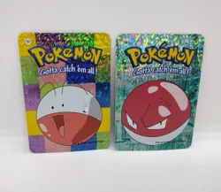 Voltorb & Electrode Vintage Vending Machine Prism Sticker - Near Mint - Pokemon - Image 1