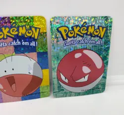 Voltorb & Electrode Vintage Vending Machine Prism Sticker - Near Mint - Pokemon - Image 3