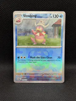 Slowking 019/131 MASTER BALL PATTERN REVERSE HOLO Prismatic Evolutions Pokemon - Image 1