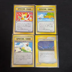 Celebi Snorlax Fan Club Special Postcard Japanese MP 4 Pokemon TCG Rare Official - Image 2