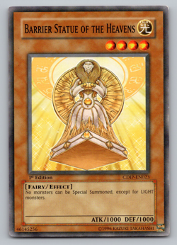 Barrier Statue of the Heavens - CDIP-EN023 - Common - 1st Edition Yugioh - Image 1