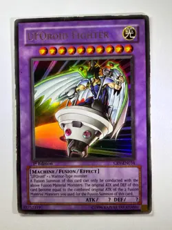 UFOroid Fighter CRV-EN034 Ultra Rare 1st Edition YuGiOh Card LP - Image 1