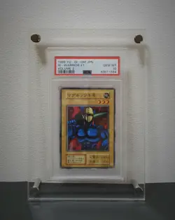 1999 YU-GI-Oh! Japanese Volume 2 M-Warrior #1 PSA10 - Image 2