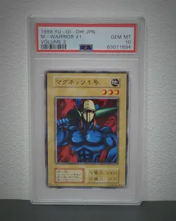 1999 YU-GI-Oh! Japanese Volume 2 M-Warrior #1 PSA10 - Image 4